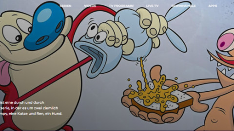 Zeichentrick, Animation backdrop