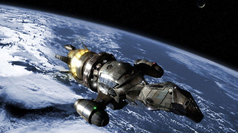 Unendliche Weiten backdrop