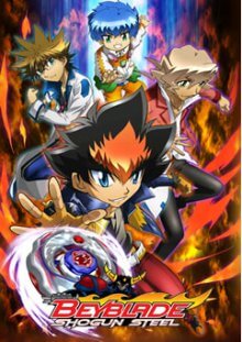 Beyblade: Shogun Steel Cover, Poster, Blu-ray,  Bild